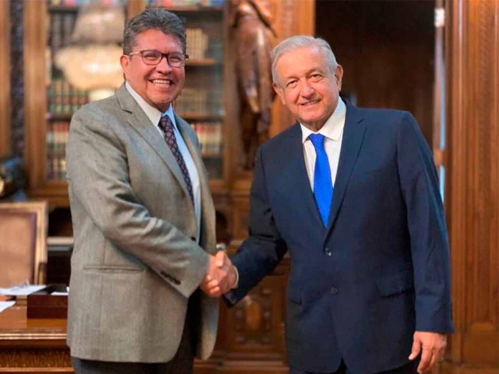 Finalmente AMLO reconoce a Monreal como su posible sucesor