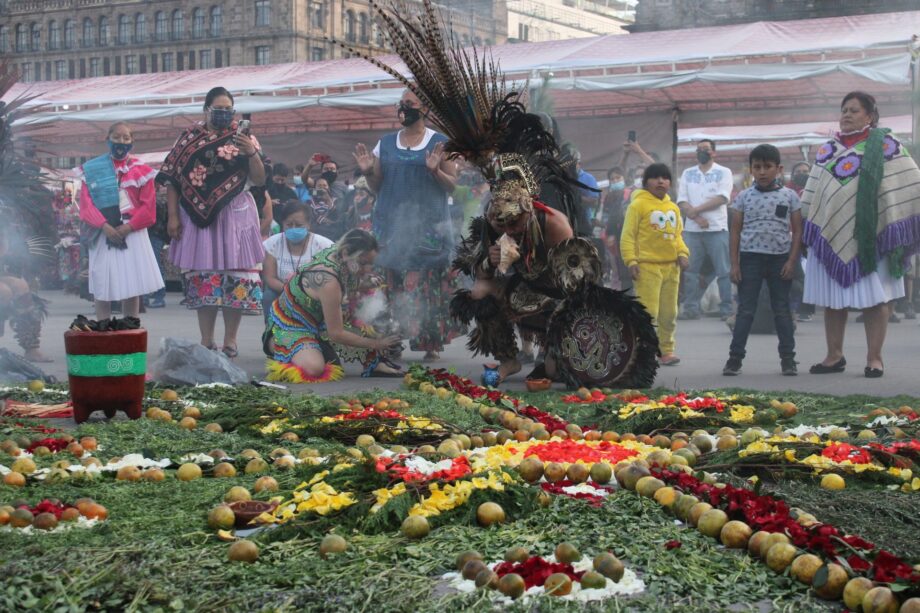 Inicia la VI Fiesta de las Culturas Indígenas, Pueblas y Barrios Originarios en el Zócalo capitalino