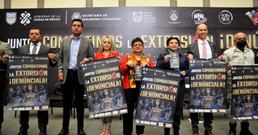 Lanzan campaña contra la extorsión en Iztapalapa