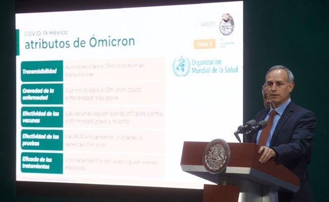 López-Gatell asegura que Ómicron llegará a México