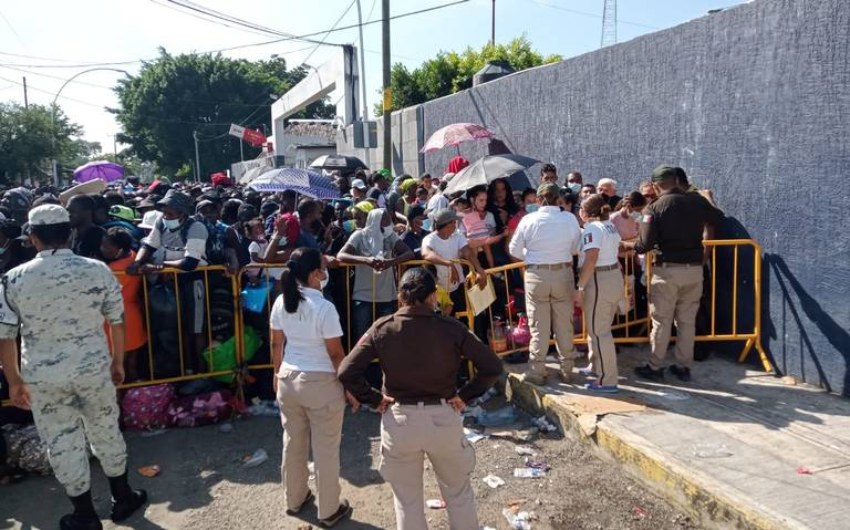 INM cancela visas a migrantes de Tapachula por causar disturbios