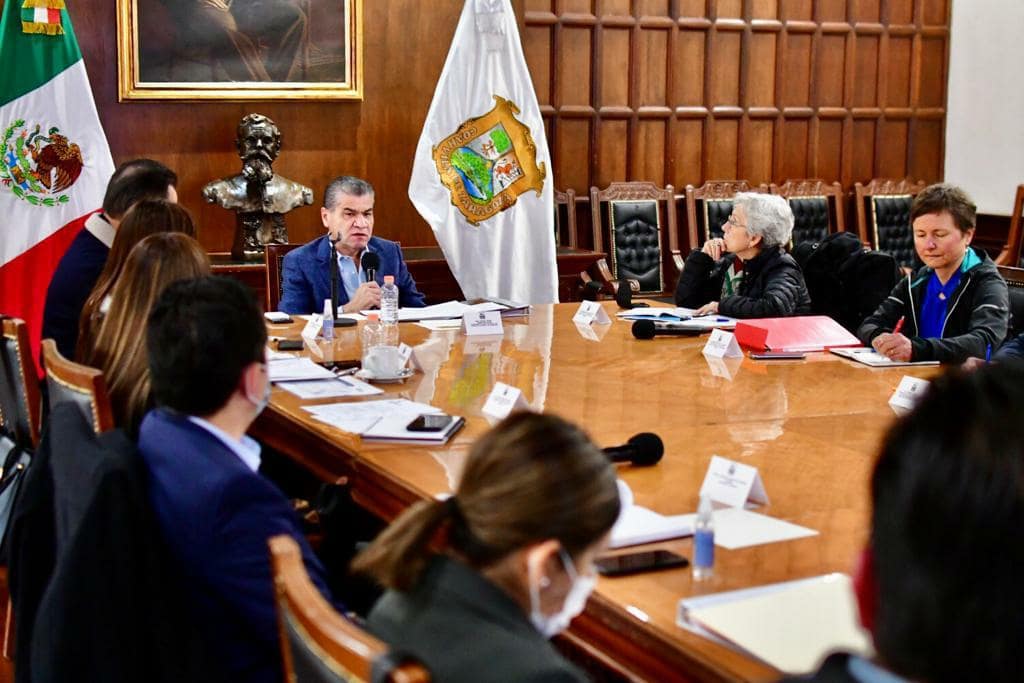 ONU hace recorrido por zonas de rescate de cuerpos en La Laguna, teniendo anteriormente un encuentro con el gobernador Miguel Riquelme.