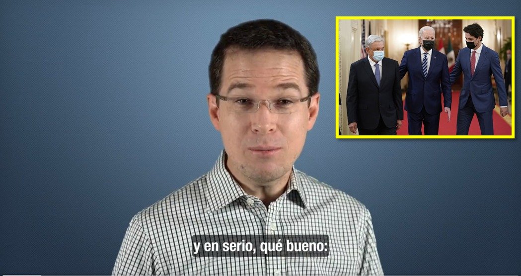 Ricardo Anaya celebra visita de López Obrador a EU