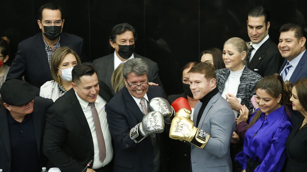 Ricardo Monreal y el efecto “Canelo” Álvarez en las redes sociales