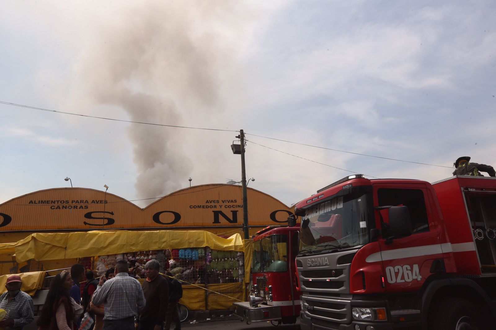 Sandra Cuevas Ofrece Apoyo Tras Incendio En El Mercado De Sonora