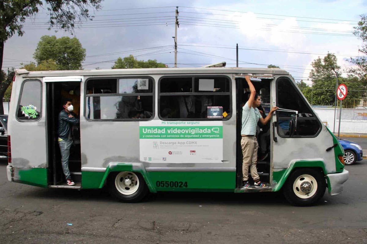 Sustituirán microbuses de más de 10 años de antigüedad en CDMX