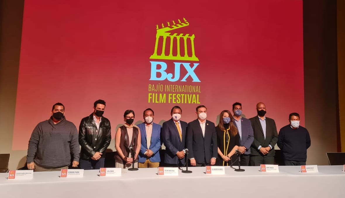 Presentan el Primer Festival Internacional de Cine del Bajío, será en la capital de Guanajuato se llevara a cabo del 17 al 21 de noviembre.