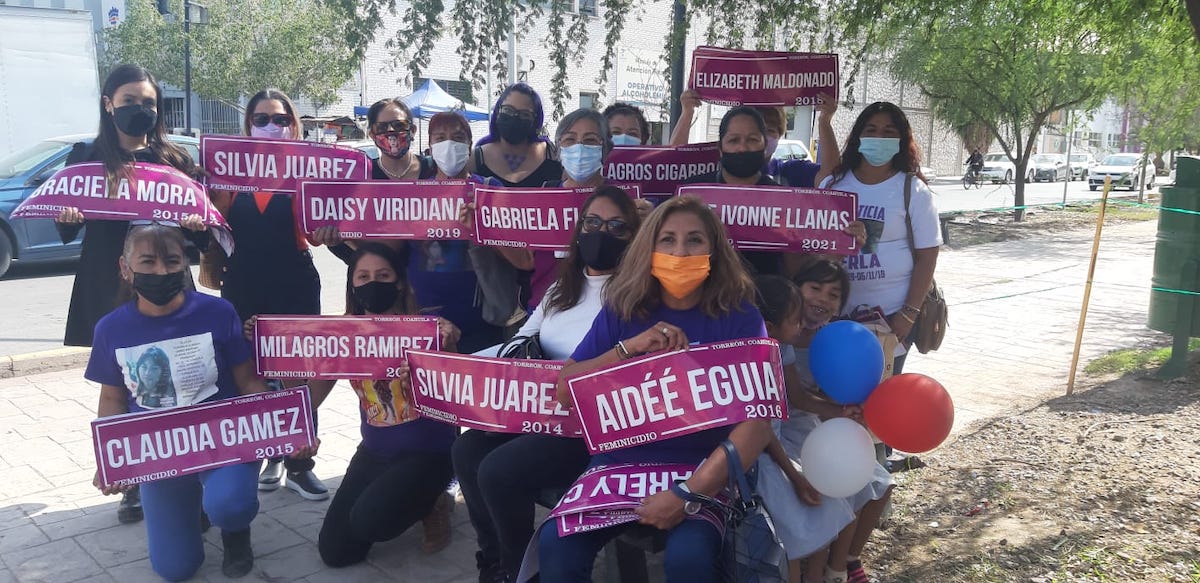 Renombran calles de Torreón con los nombres de víctimas de feminicidio, haciendo un memorial de aquellas que no obtuvieron justicia.