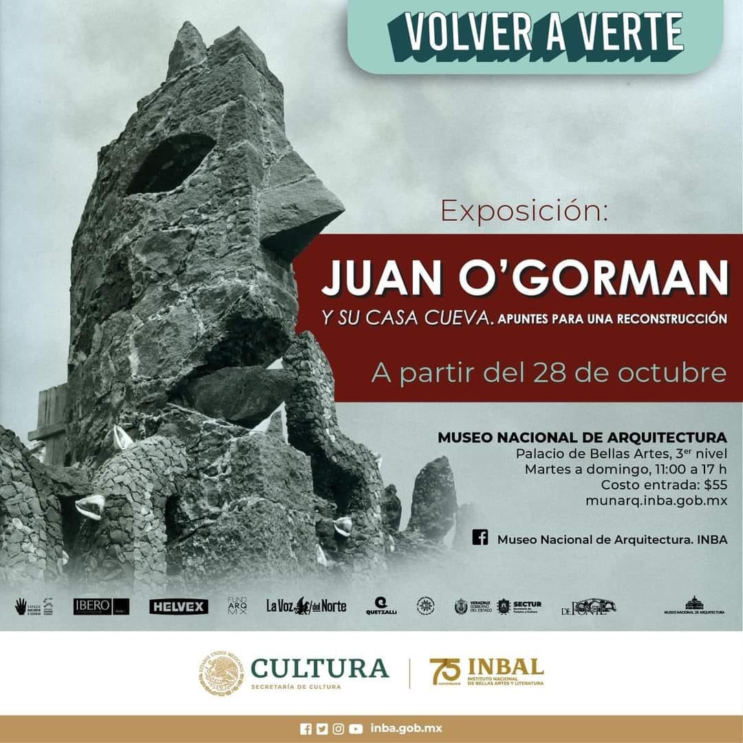 Visita “Juan O’Gorman y su casa-cueva”, en el MUNARQ