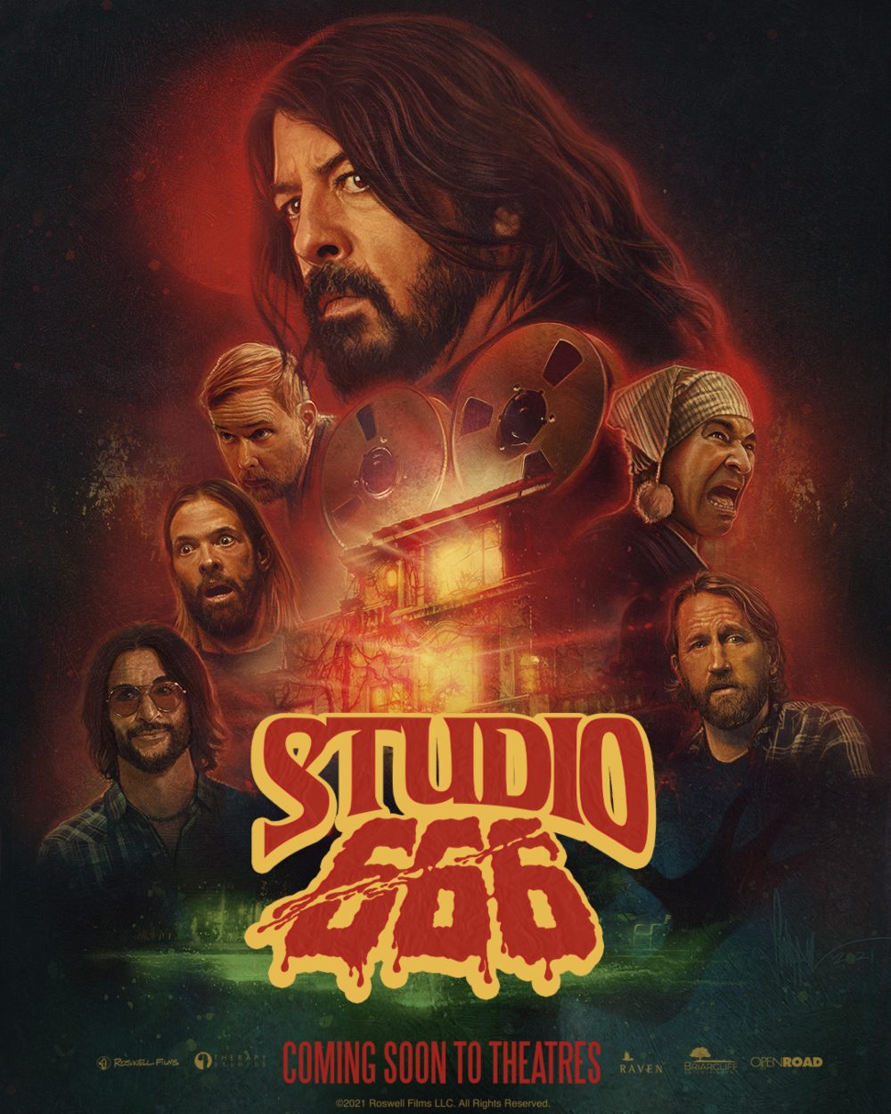 STUDIO 666, la comedia de terror protagonizada por Foo Fighters