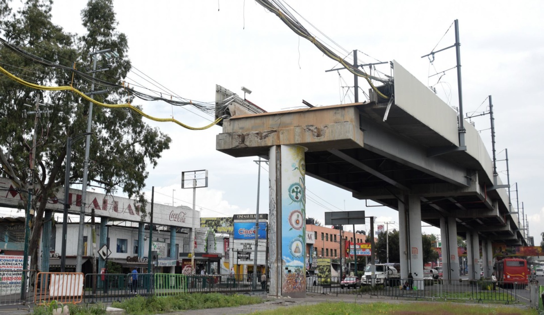 Hallan 21 nuevas grietas en colapso de Línea 12 del metro