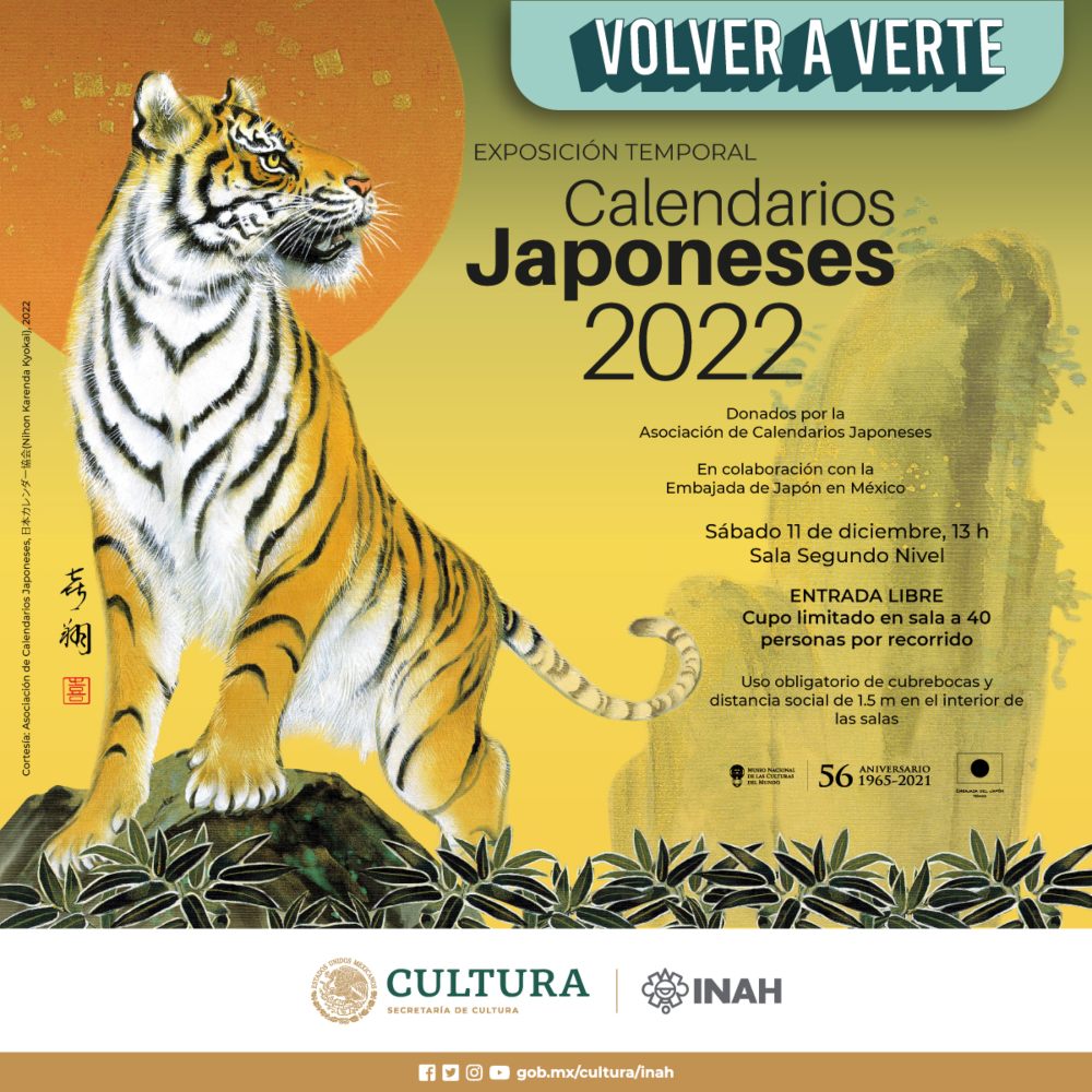 calendarios japoneses 2022