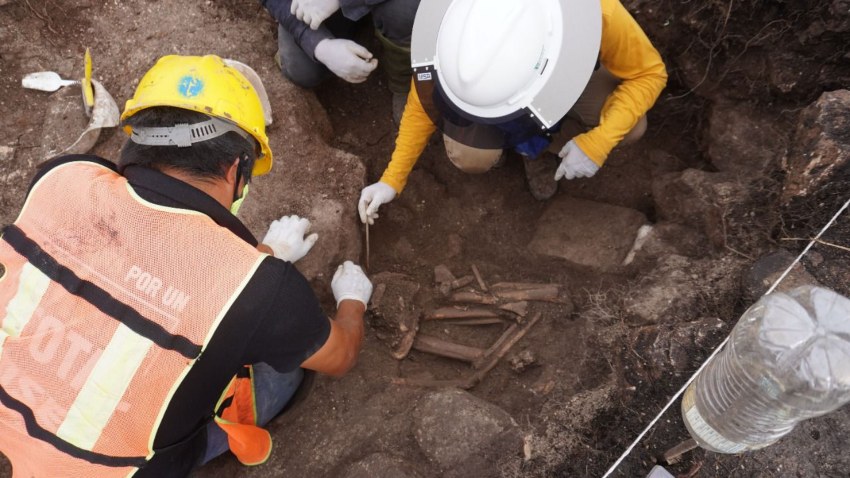 INAH reporta el hallazgo de un espacio prehispánico sacro en Campeche