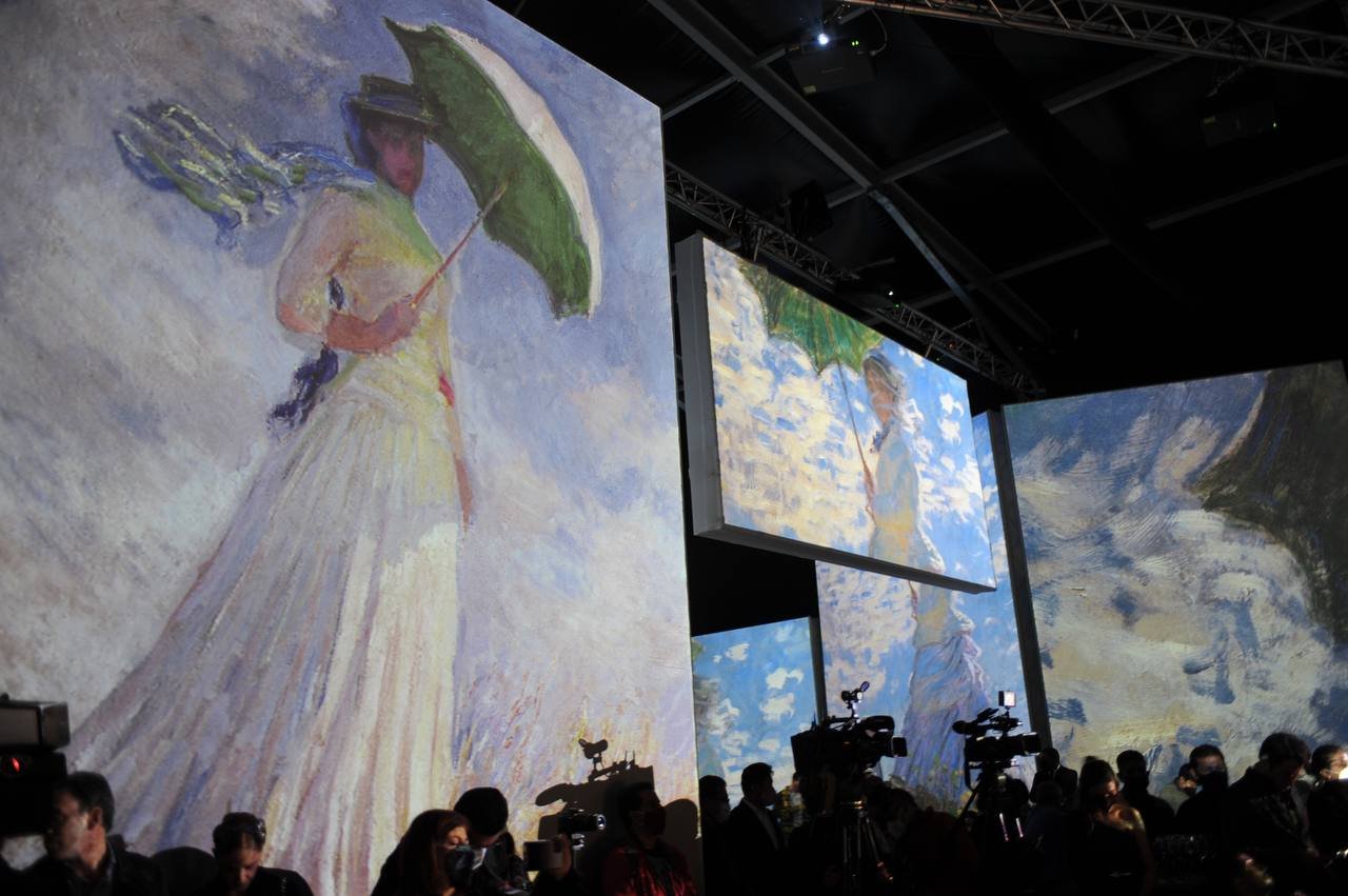 Inauguran exposición “Monet & Friends“ en la alcaldía Cuauhtémoc