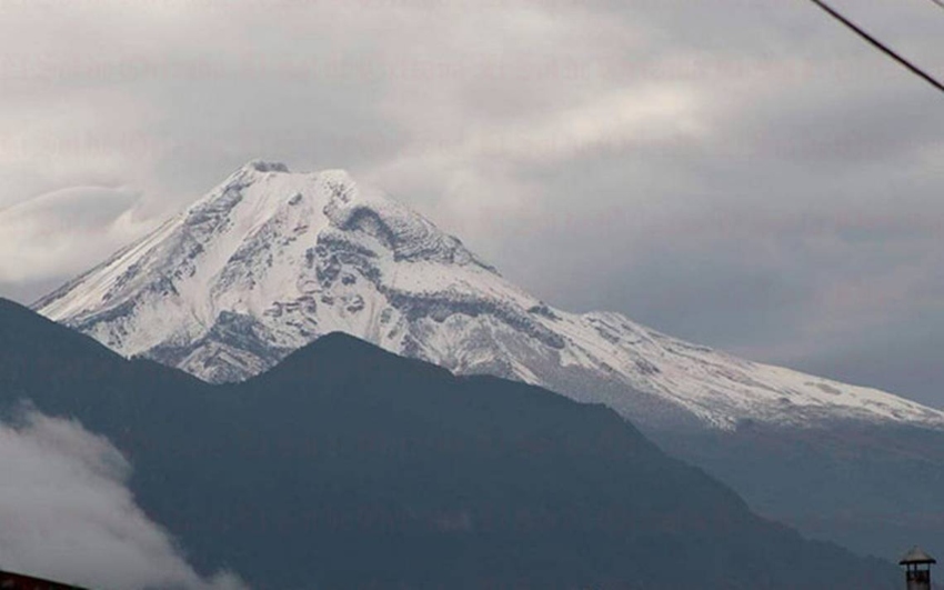 Prevén la caída de nieve en el Pico de Orizaba