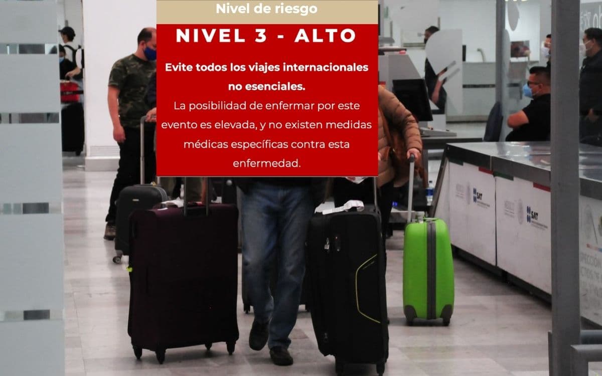 Por Ómicron, Secretaría de Salud pide evitar viajes internacionales no esenciales
