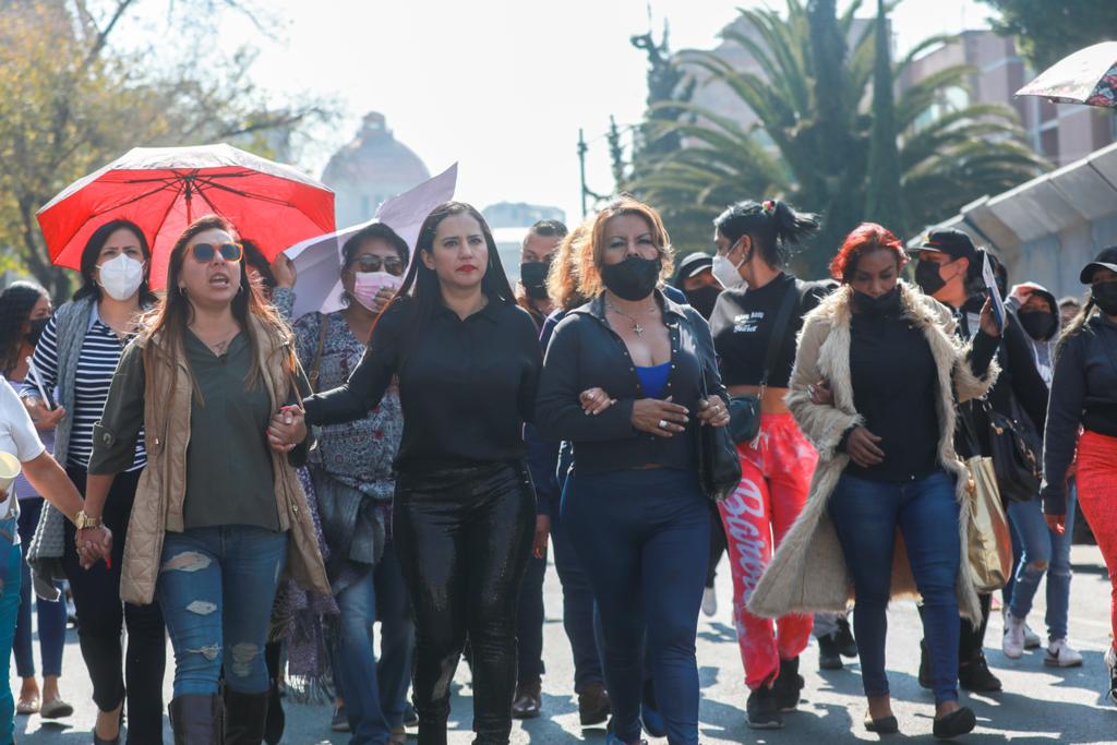 Sandra Cuevas ofrece apoyo a trabajadoras sexuales de Cuauhtémoc