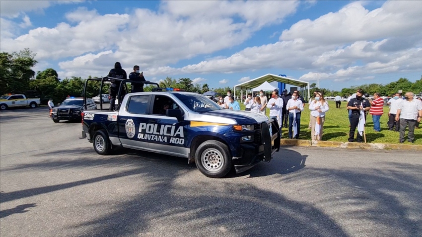 Policía de Quintana Roo refuerza vigilancia en temporada de fin de año