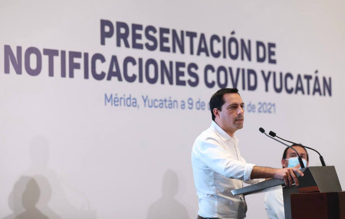 Yucatán presenta Notificaciones Covid