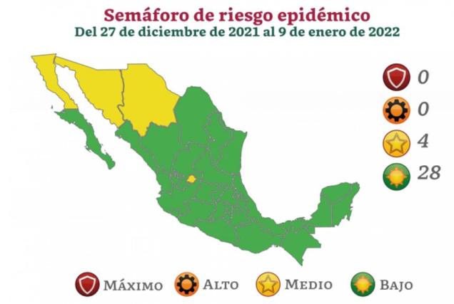 San Luis Potosí continuará en semáforo verde hasta el 9 de enero