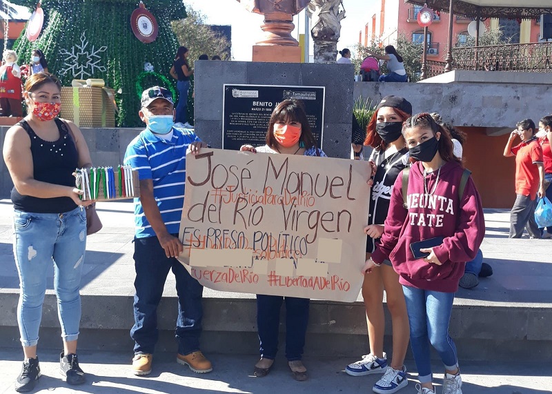 Manifestaciones de apoyo y por la libertad de José Manuel del Río