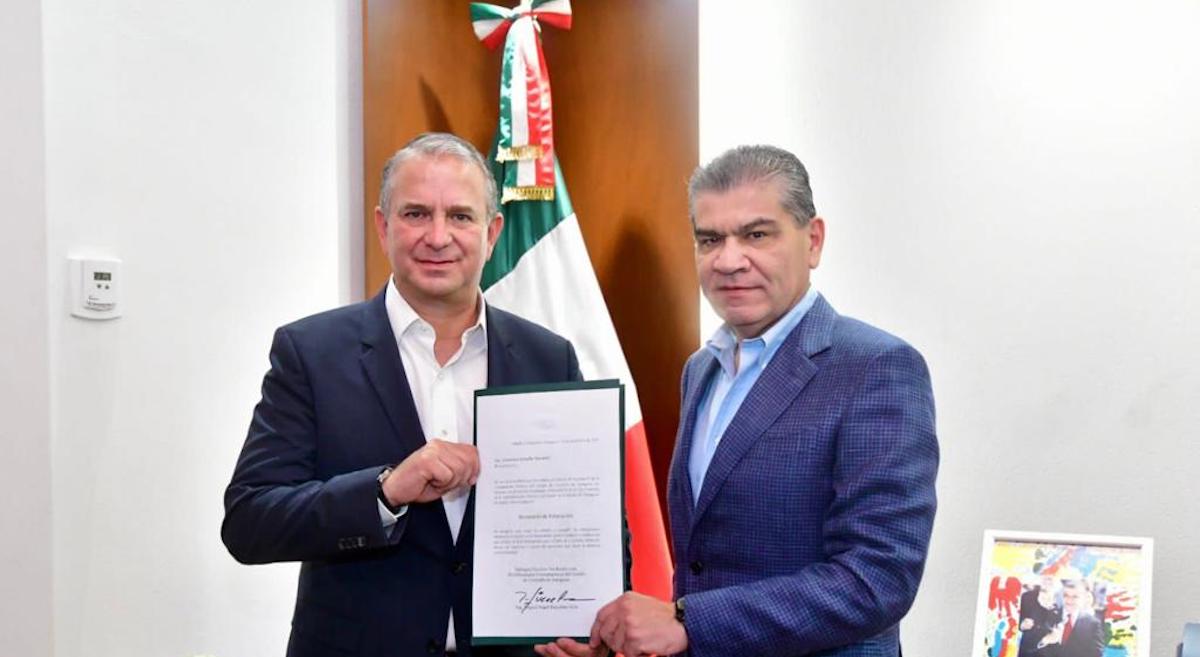 Coahuila ya tiene nuevo secretario de Educación, había permanecido sin secretario desde que falleció Higinio González Calderón.