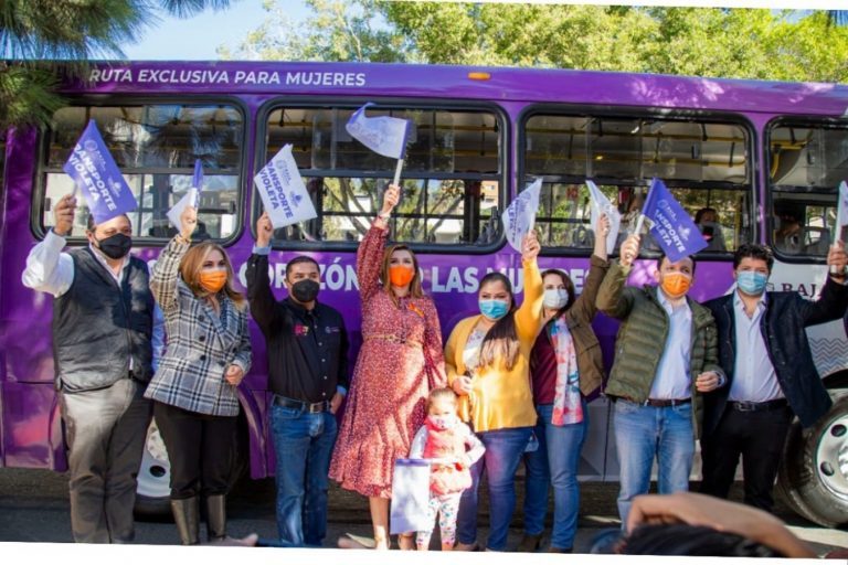 Ya está el “Transporte violeta’, exclusivo para mujeres y niños  en Tijuana