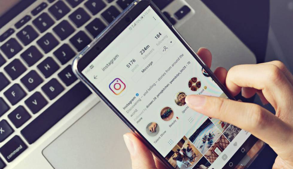 Instagram modificar orden de fotos