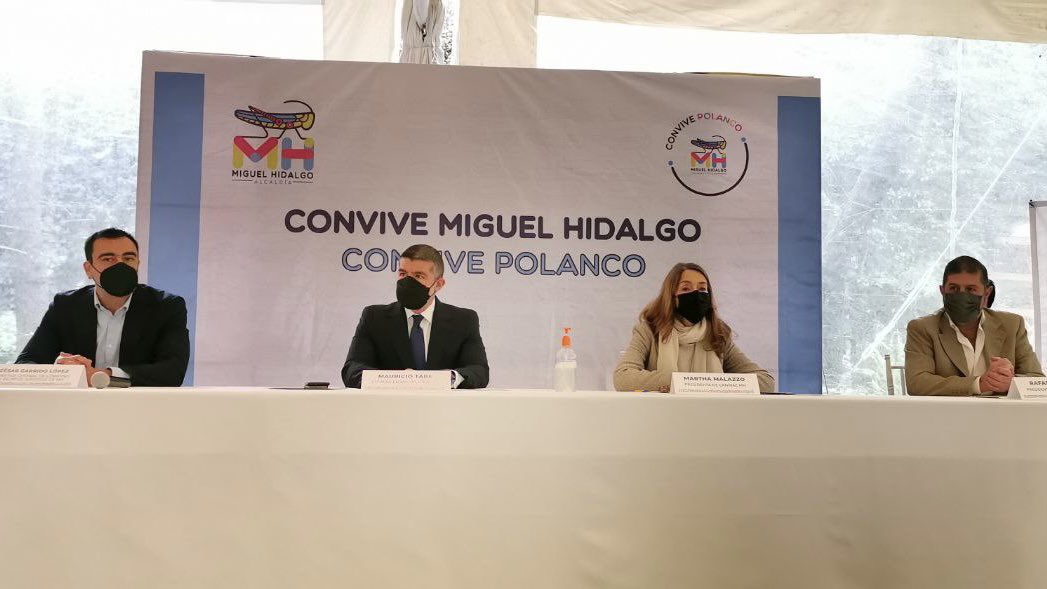 Mauricio Tabe anuncia programa de ordenamiento del espacio público en Miguel Hidalgo