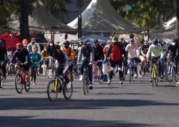 Realizan el primer paseo dominical ‘Muévete en Bici’ de 2022