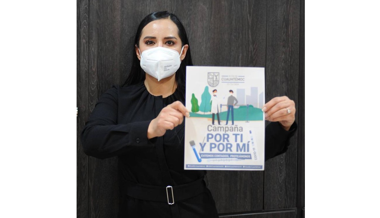 Sandra Cuevas pone en marcha plan para evitar contagios de Covid-19 en Cuauhtémoc