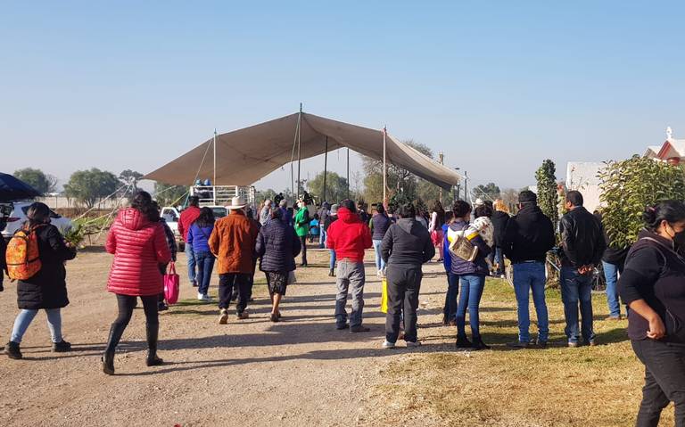 Conmemoran a las víctimas de explosión en Tlahuelilpan, donde hace tres años ocurrió la explosión de un ducto de Petróleos Mexicanos.