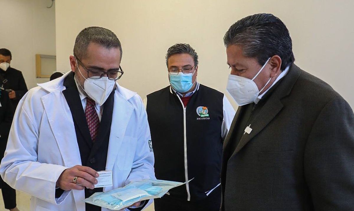 Aumenta capacidad de atención hospitalaria para atender Covid-19 en Zacatecas con la reconversión a camas en cerca del 31 por ciento.