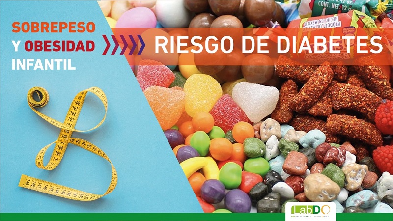 Sobrepeso y obesidad infantil, riesgo de diabetes: LabDO