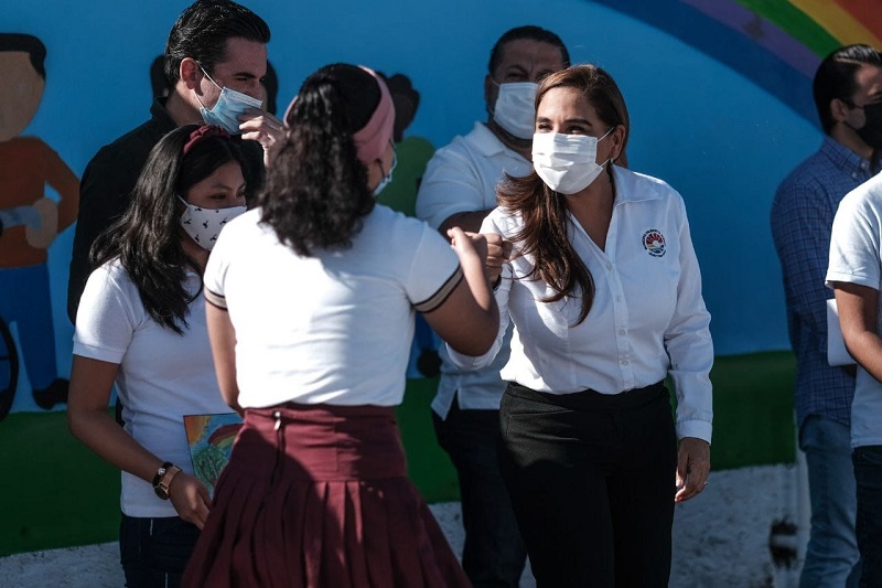 Promueven en Benito Juárez derechos de infancia con arte urbano