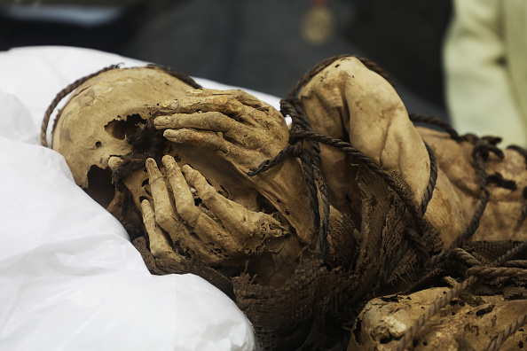 Momia preínca es descubierta en perfecto estado de conservación