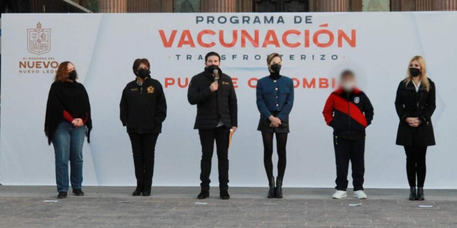 ¿Quiéres llevar a tus hijos a vacunar a la frontera?, haciendo el registro en la página oficial se podrán vacunar en su auto particular.