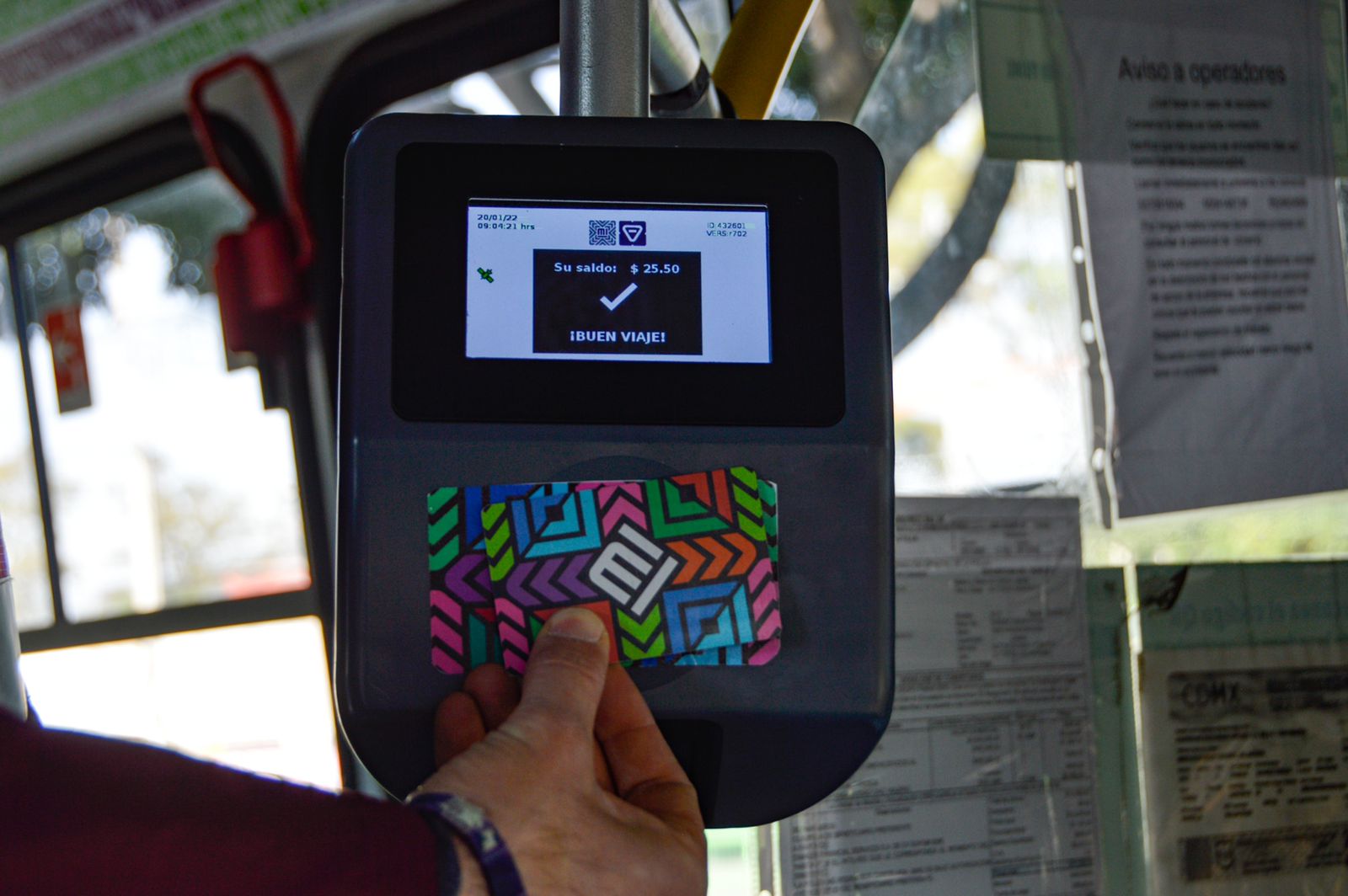 ¡Ya podrás con tarjeta de Movilidad Integrada en el corredor Peñón-Panteón San Isidro!