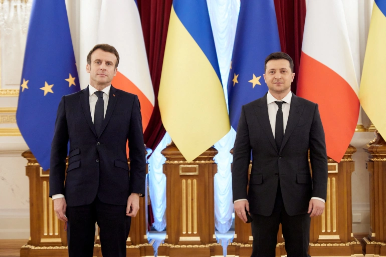 Macron dice que la crisis de Ucrania puede tardar meses en resolverse