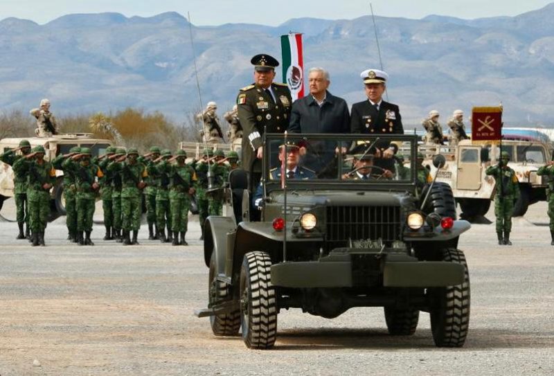 AMLO conmemora en Coahuila el 109 aniversario del Ejército Mexicano