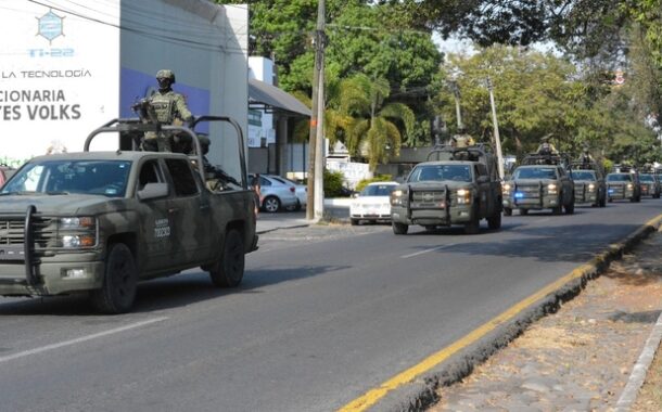 Más de 900 militares arriban a Colima para hacer frente al crimen organizado