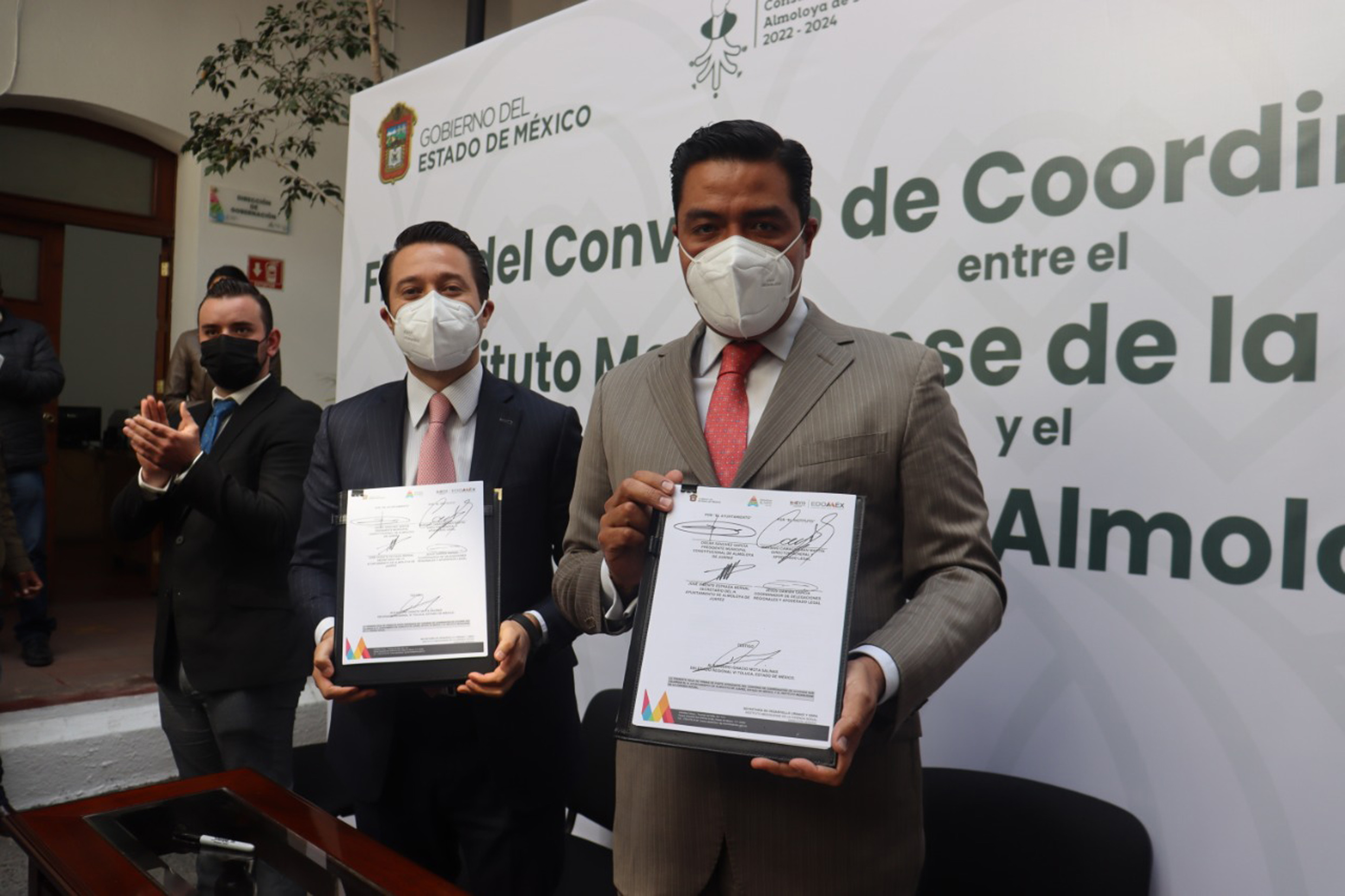 Firma IMEVIS convenios de coordinación de acción con ayuntamientos mexiquenses