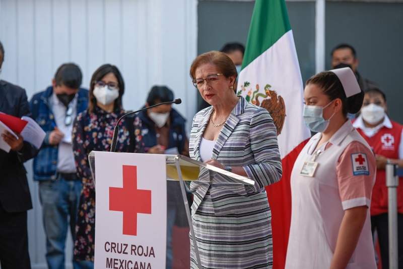 Inauguran Centro de Capacitación y Área de Hospitalización en Cruz Roja de Naucalpan