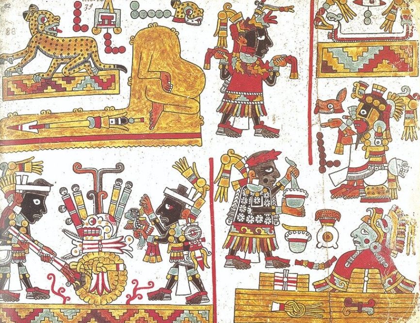 Centro Cultural Los Pinos exhibe códices prehispánicos del Ñuu Savi