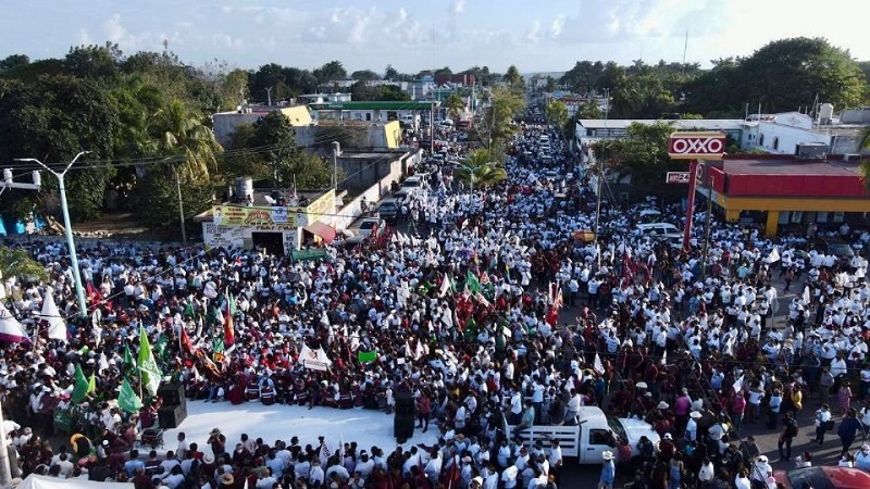 Mara Lezama registra su candidatura a la gubernatura de Quintana Roo