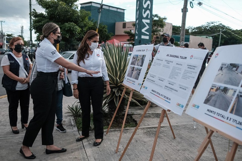 Quintana Roo intensifica modernización de Cancún con grandes obras