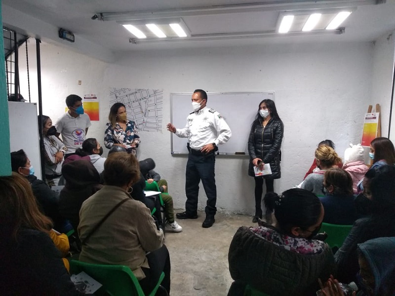 Impulsa policía de Naucalpan estrategia de proximidad con ciudadanía