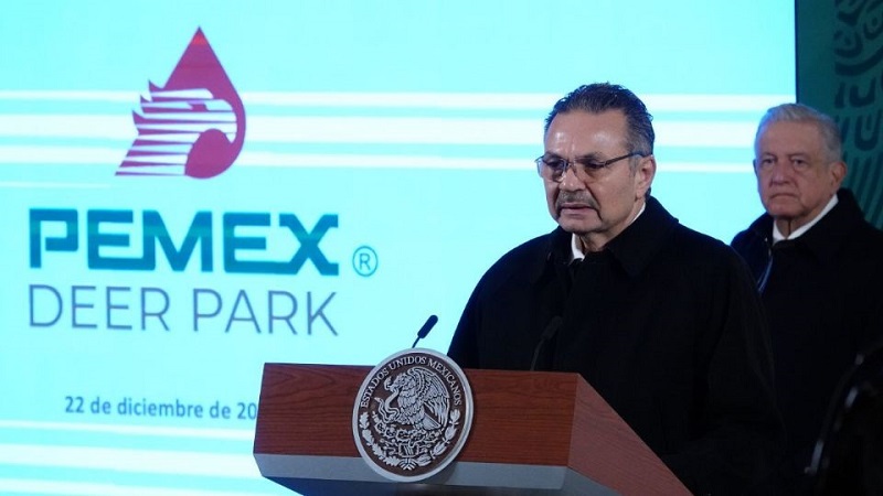 Director de Pemex, destaca reducción en importación de combustibles
