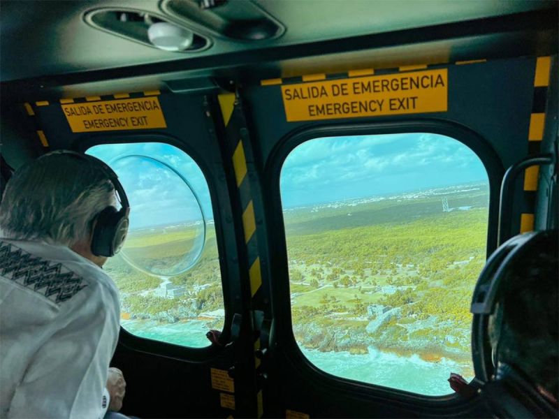 AMLO revira a ambientalistas: Tren Maya solo afectará 100 hectáreas de selva