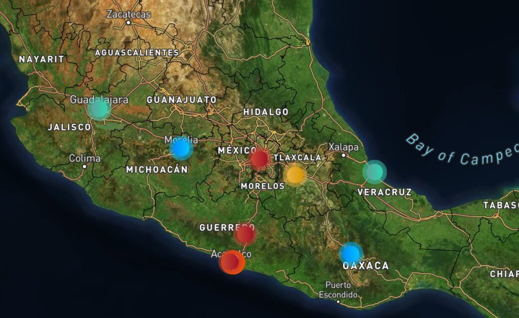 Descartan afectaciones en estados tras sismo en Acapulco